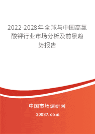 2022-2028年全球与中国高氯酸钾行业市场分析及前景趋势报告