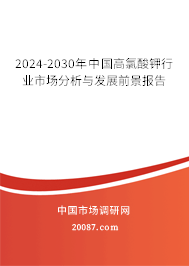 高氯酸钾行业前景分析 2024-2030年中国高氯酸钾行业市场分析与发展前景